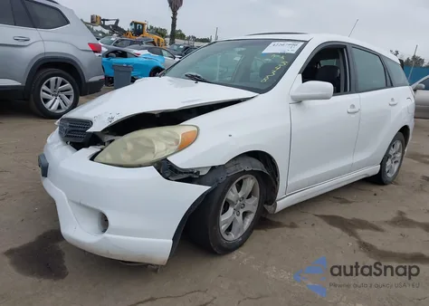 2005 Toyota Matrix Xr из США, поврежденный, VIN 2T1KR32E15C553438